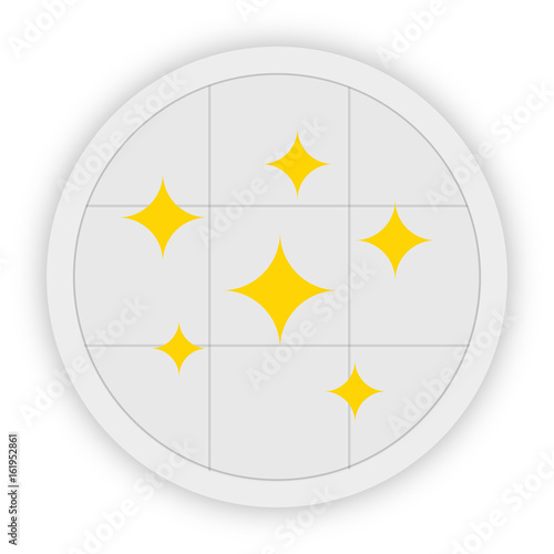 Icon Schaltfläche - Glitzer