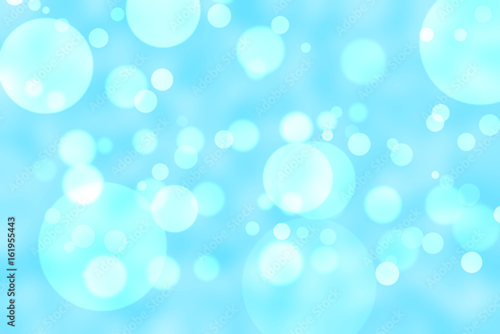 Blue blurred abstract bokeh background Blue blurred abstract bokeh background