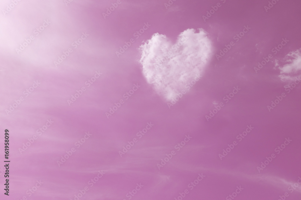 Abstact photo color sky with cloud.