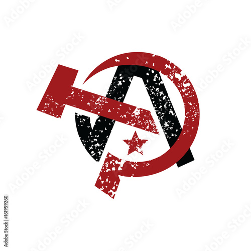 Anarchy Atheism Socialist Logo - Logotype