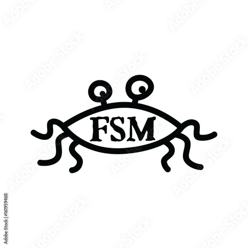 Flying Spaghetti Monster - Atheism Satyr God Parody