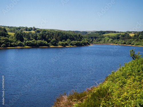 Beautiful summers afternoon at Wayoh Reservoir  Bolton  Gtr Manchester  UK