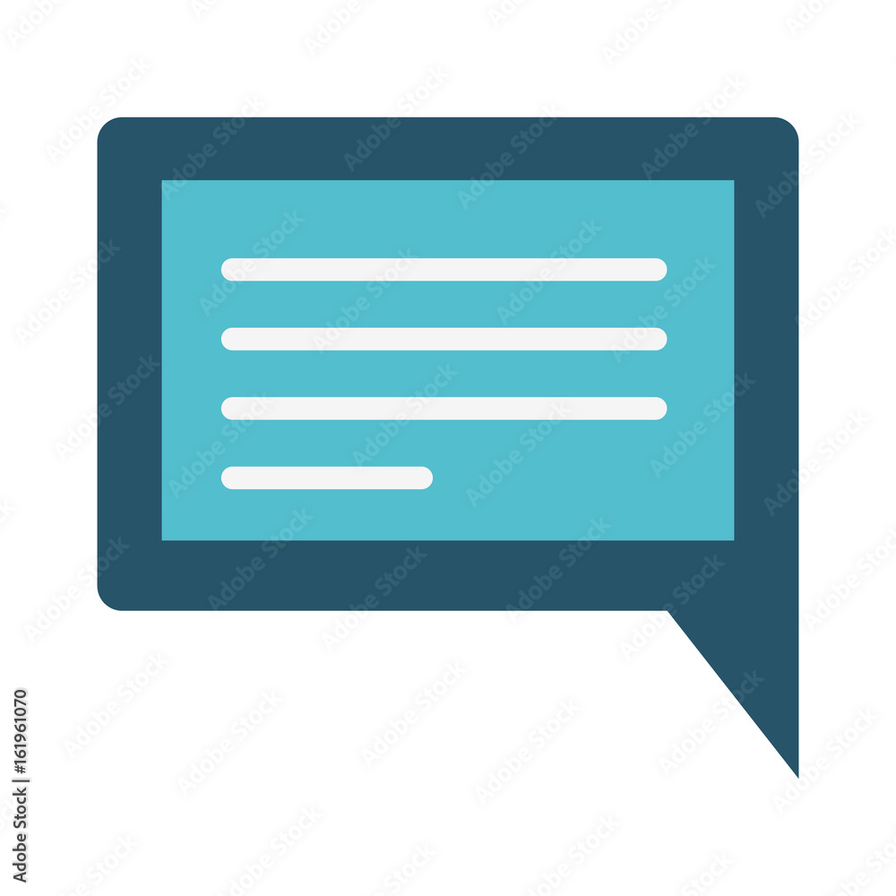 colorful silhouette image of rectangular dialogue in closeup vector illustration colorful silhouette image of rectangular dialogue in closeup vector illustration