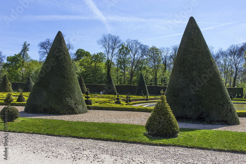 Gardens of chateau of Sceaux, Sceaux, France photo