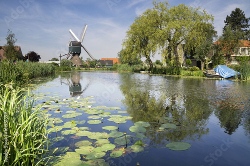 WIndmill on the Graafstroom river