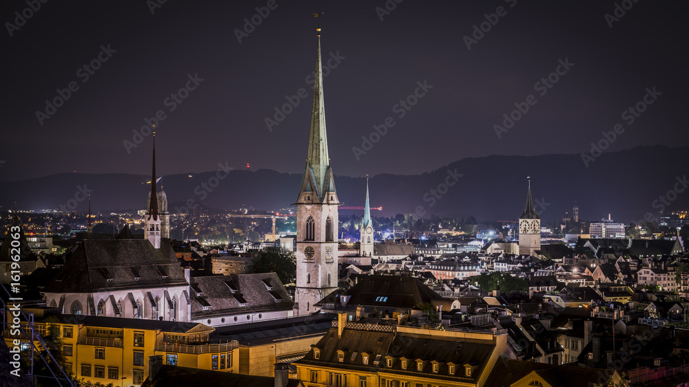 Fototapeta premium Zürich city