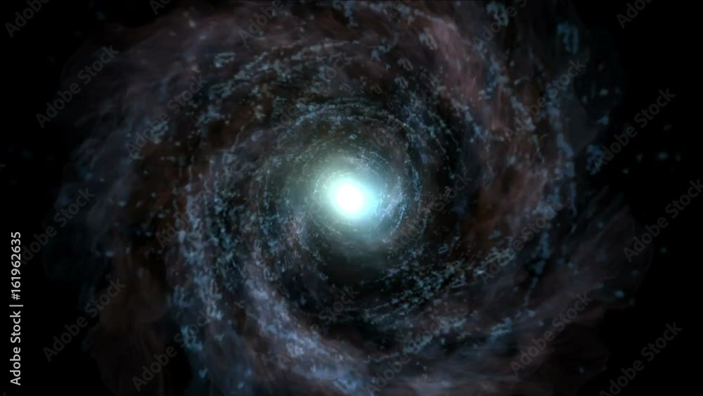 4k Abstract energy vortex universe tunnel fireworks particle hole eddy travel background.