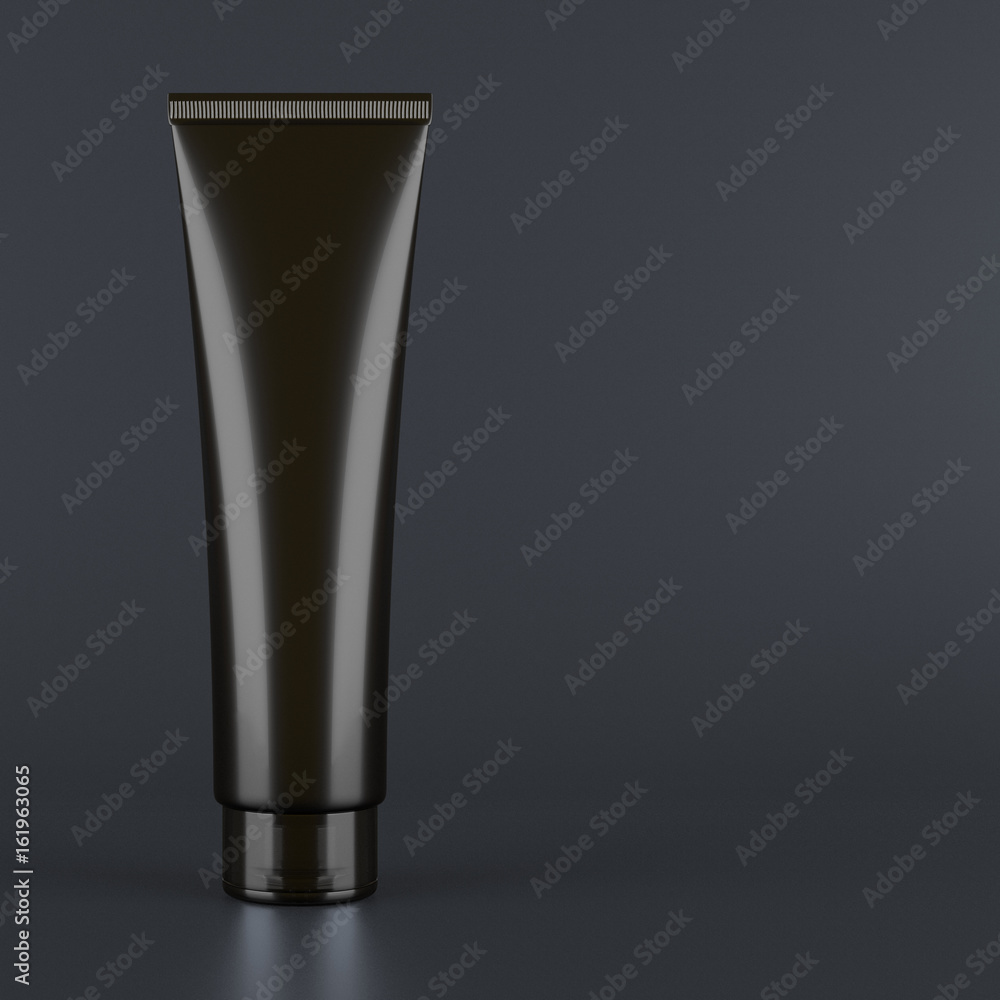 Black tube mock up Black tube mock up