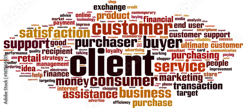Client word cloud