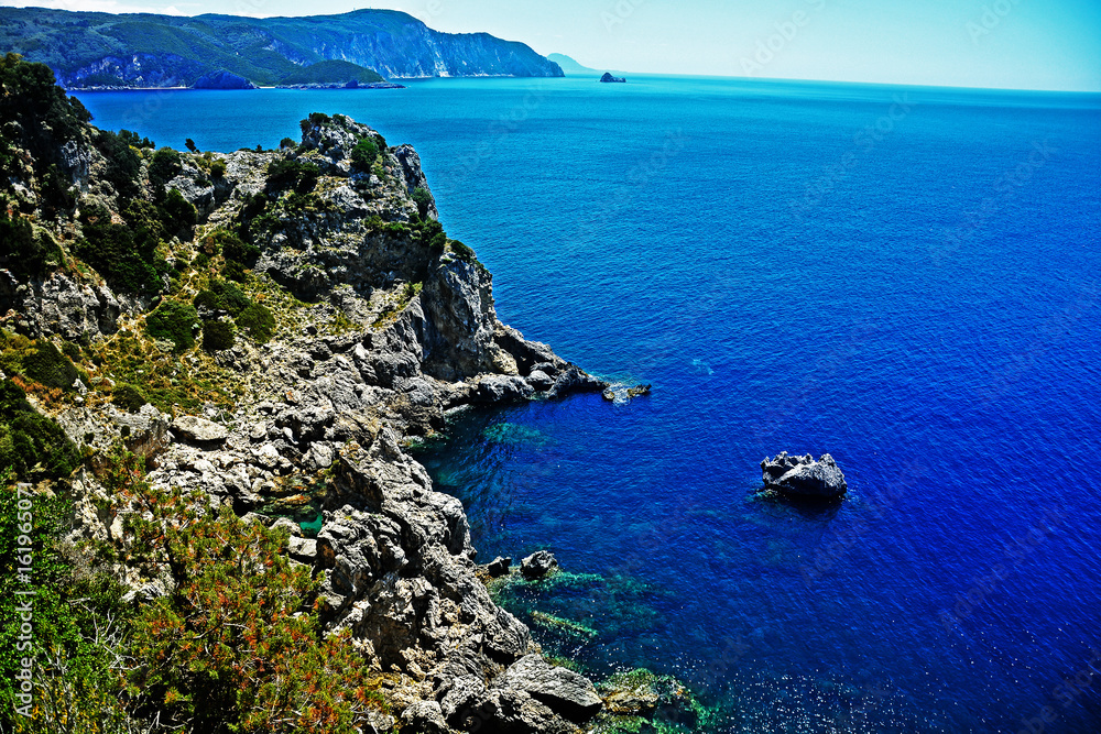 view of gorgeous mediterranean coast