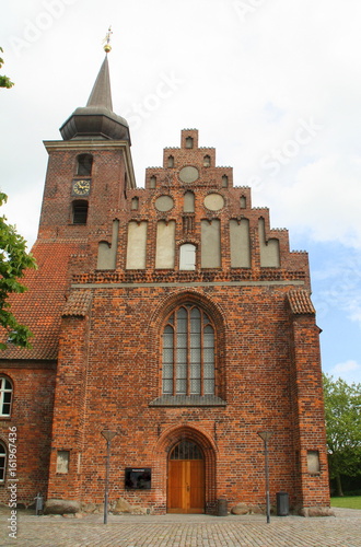 Klosterkirke from the 15th century in Nykøbing on the island Falster. Denmark