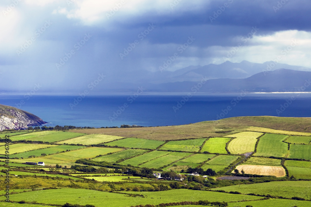 Amazing landscape on Dingle Peninsula, county Kerry, Ireland
