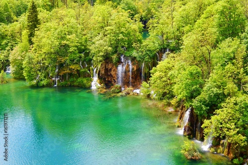 Lacs de Plitvice, cascades, Croatie