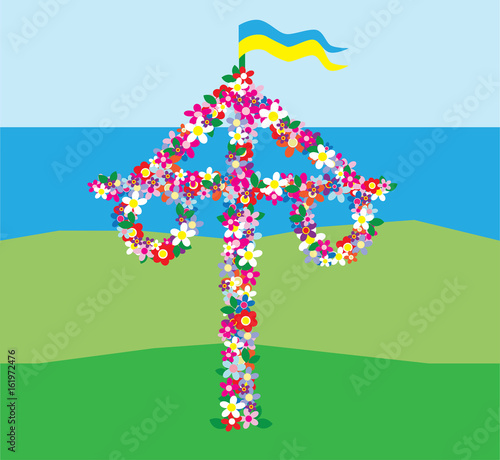 happy midsummer Sweden tradition