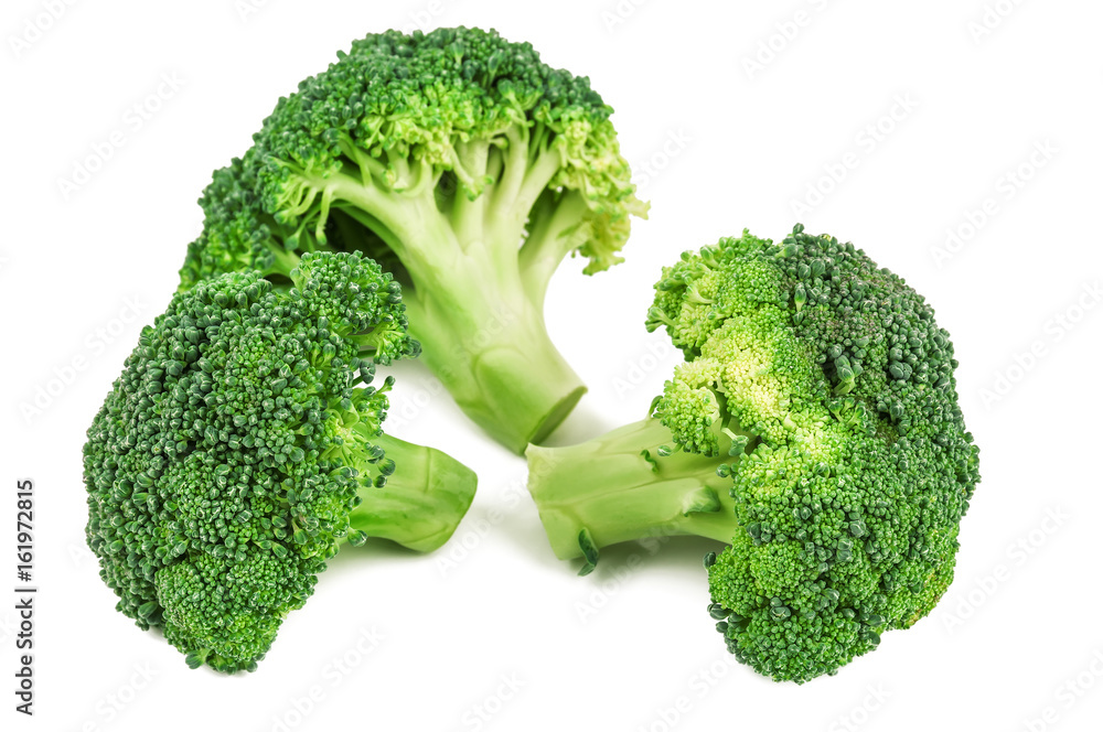 three green broccoli three green broccoli