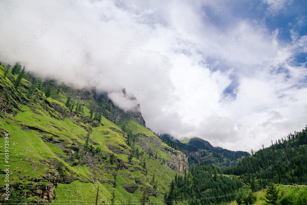 Mountains in Manali
