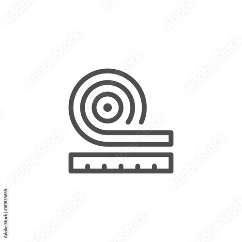 Roll insulation icon