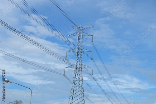 high voltage pole