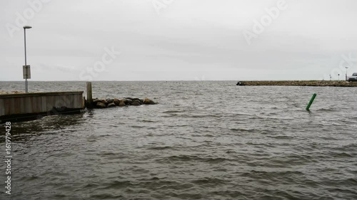 Ringkøbing Harbor gateway, Denmark in 4K resolution photo