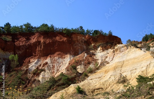 Le Colorado de Rustrel en Provence dans le Vaucluse