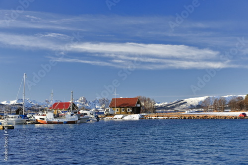 Yachts and fishing boats-Maurnes Bathavna marina. Sortland Kommune-Hinnoya-Nordland fylke-Norway. 0023 © rweisswald