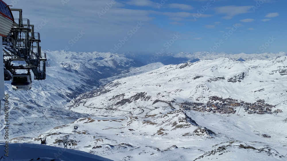 Fototapeta premium Les Menuires