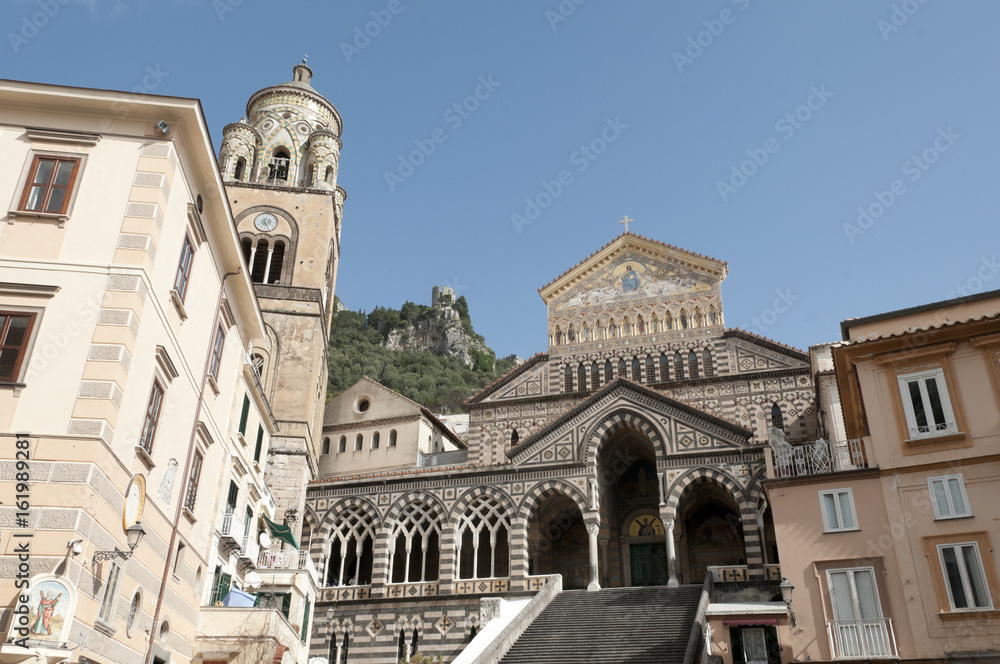 Cathedral of Amalfi, in Campania, Italy