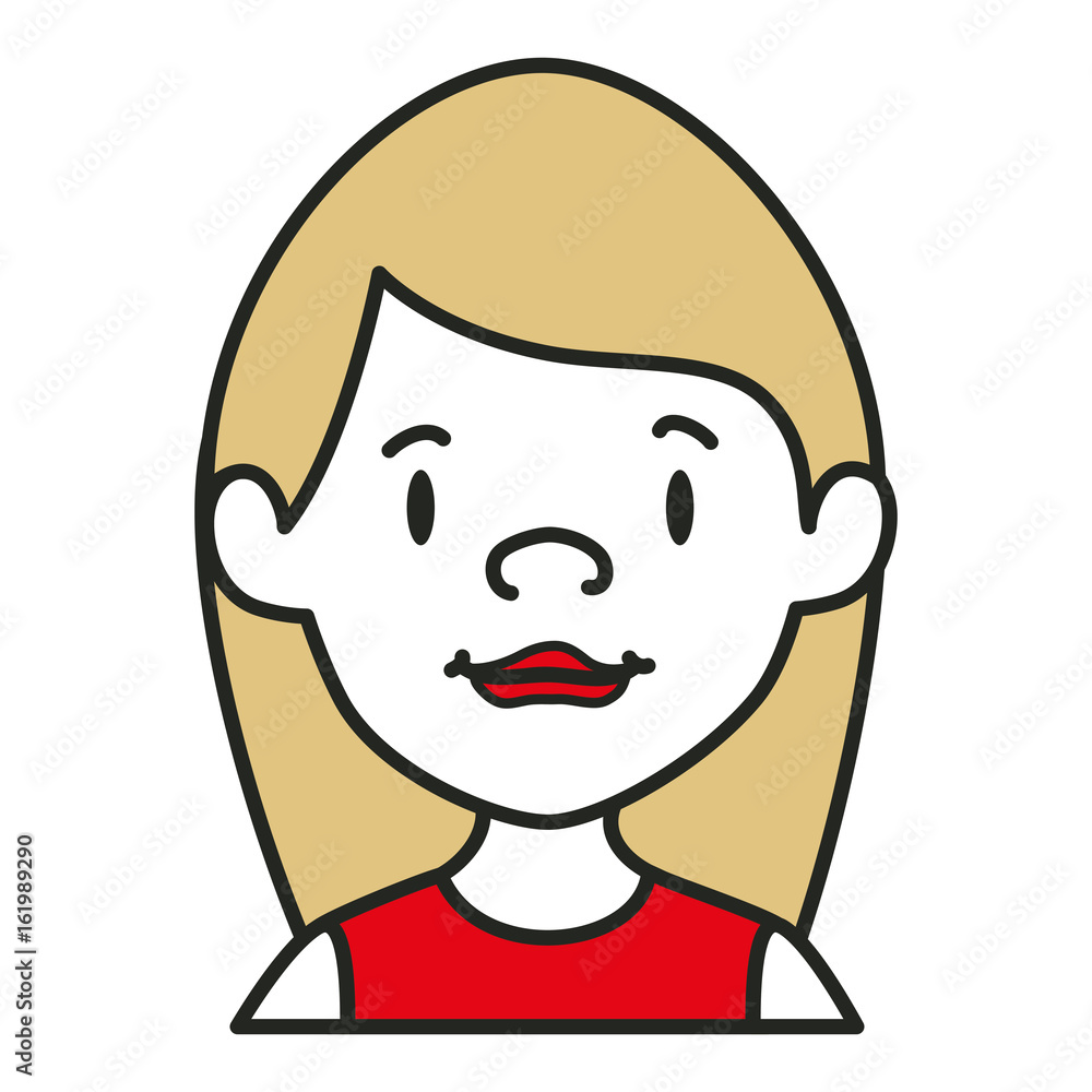 beautiful and young woman character vector illustration design beautiful and young woman character vector illustration design