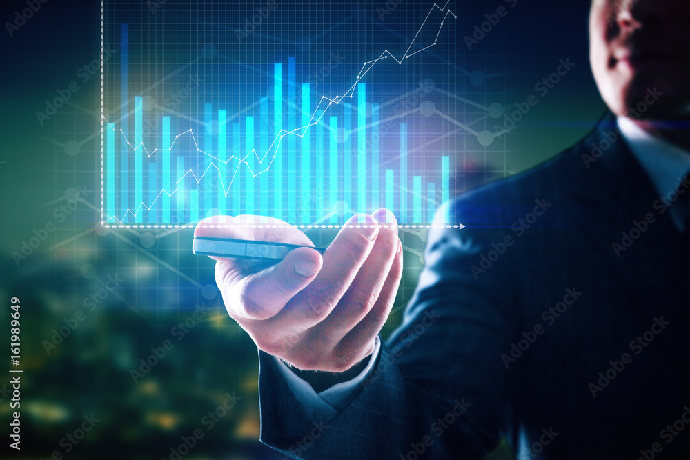 Fintech concept Fintech concept