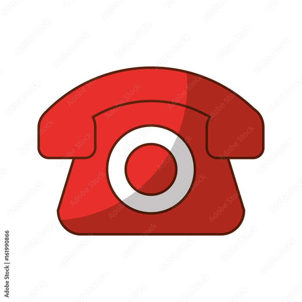telephone service isolated icon vector illustration design telephone service isolated icon vector illustration design