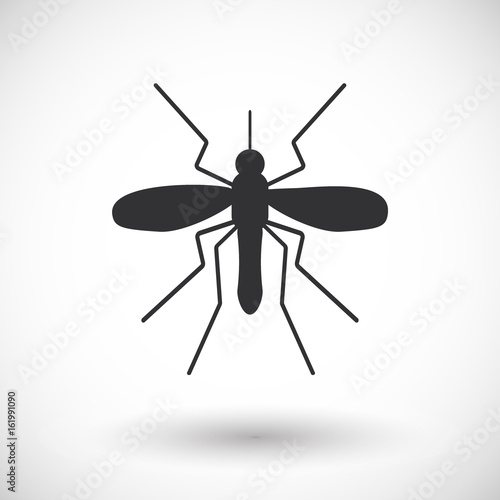 Mosquito vector flat icon