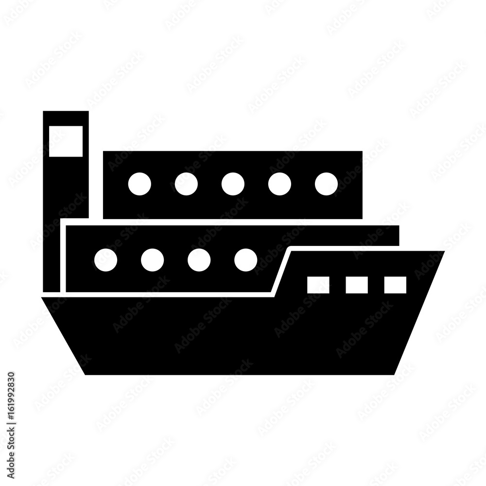 ship cargo isolated icon vector illustration design ship cargo isolated icon vector illustration design