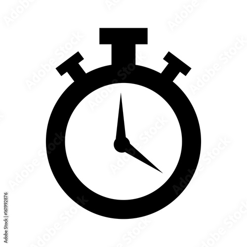 chronometer watch isolated icon vector illustration design
