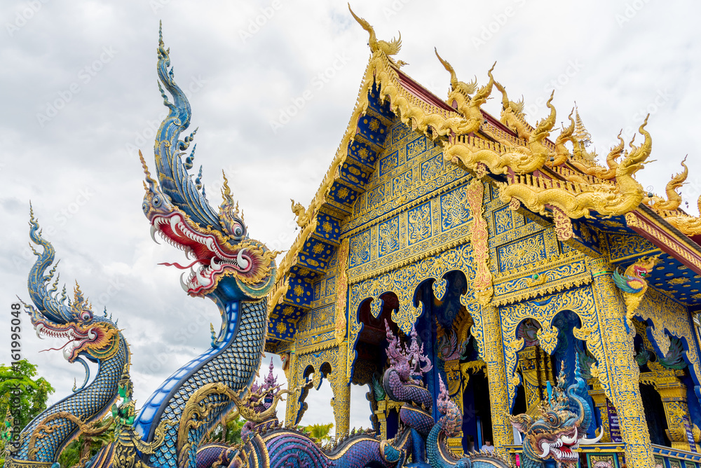 Wat Rong Sua Ten temple at Chiang Rai province in Thailand. Wat Rong Sua Ten temple at Chiang Rai province in Thailand.