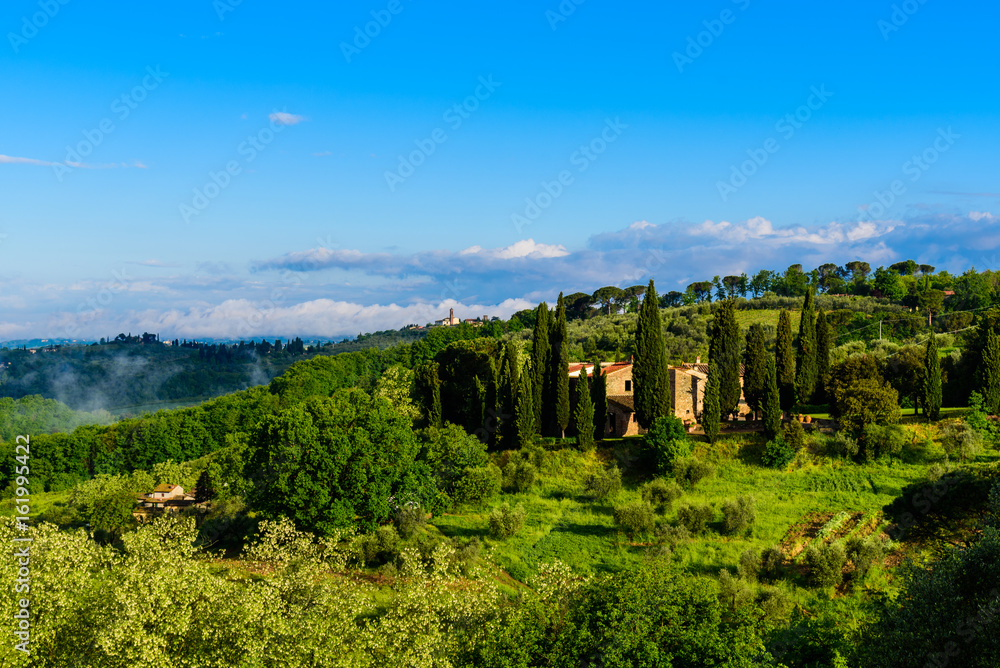 Obraz premium Sunrise in Tuscany