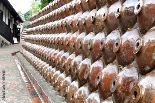 土管坂の壁