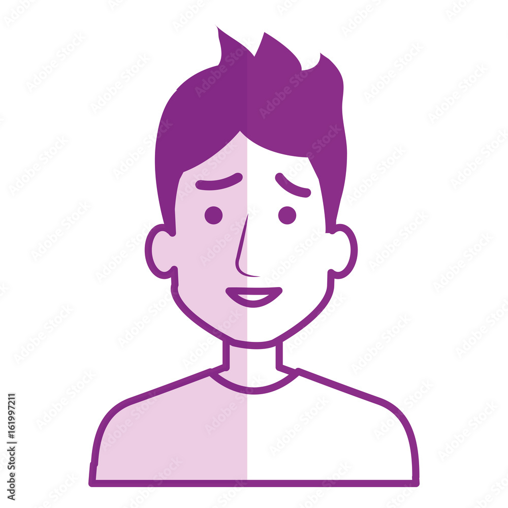 young man avatar character vector illustration design young man avatar character vector illustration design