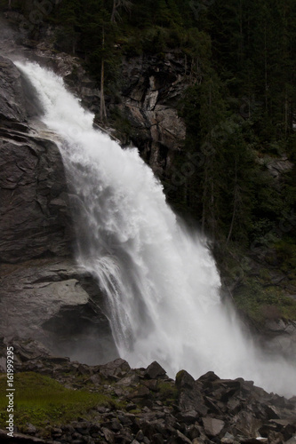 Mountain waterfall