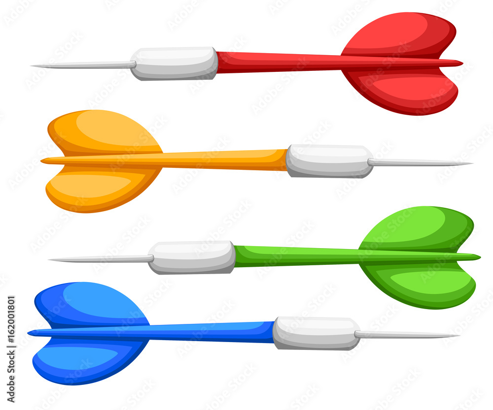 darts icon set illustration in colorful. Web site page and mobile app design vector element. darts icon set illustration in colorful. Web site page and mobile app design vector element.