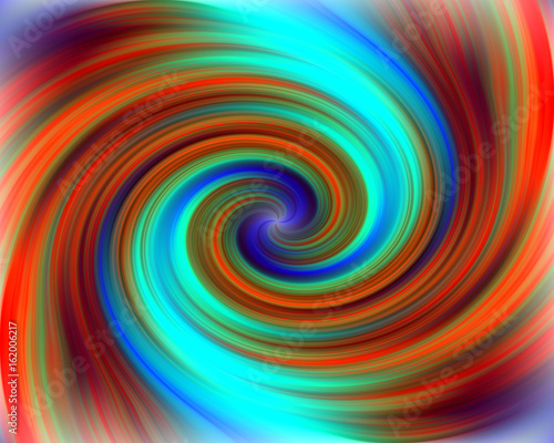 Colorful spiral  abstract background