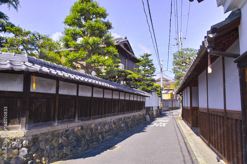 京都の古い住宅街