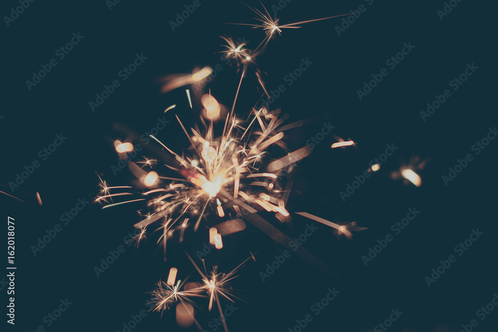 Fototapeta premium Sparklers at Night