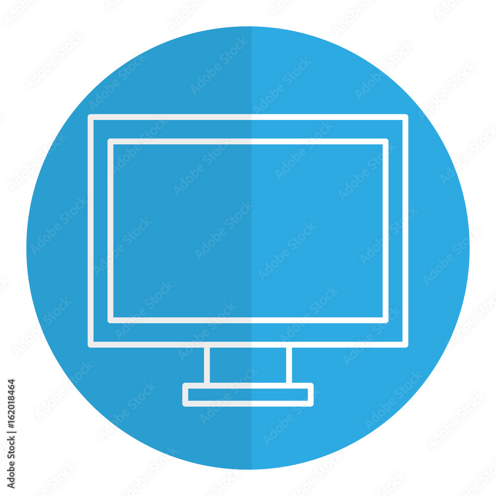 computer desktop isolated icon vector illustration design computer desktop isolated icon vector illustration design