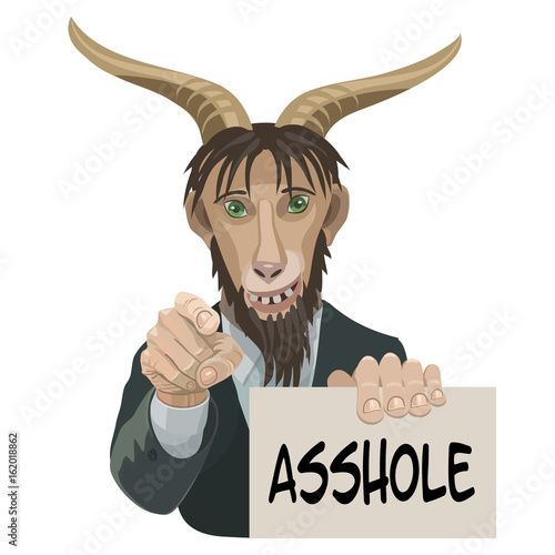 Asshole pointing his finger at everyone for a laughAsshole pointing his finger at all, to send to mobile phones or on the computer, laugh with your friends over the game image!/ 