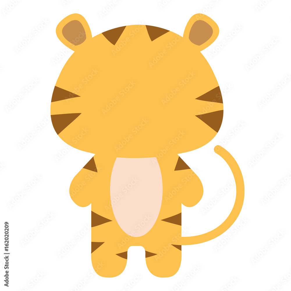 Stuffed animal tiger icon vector illustration design graphic Stuffed animal tiger icon vector illustration design graphic