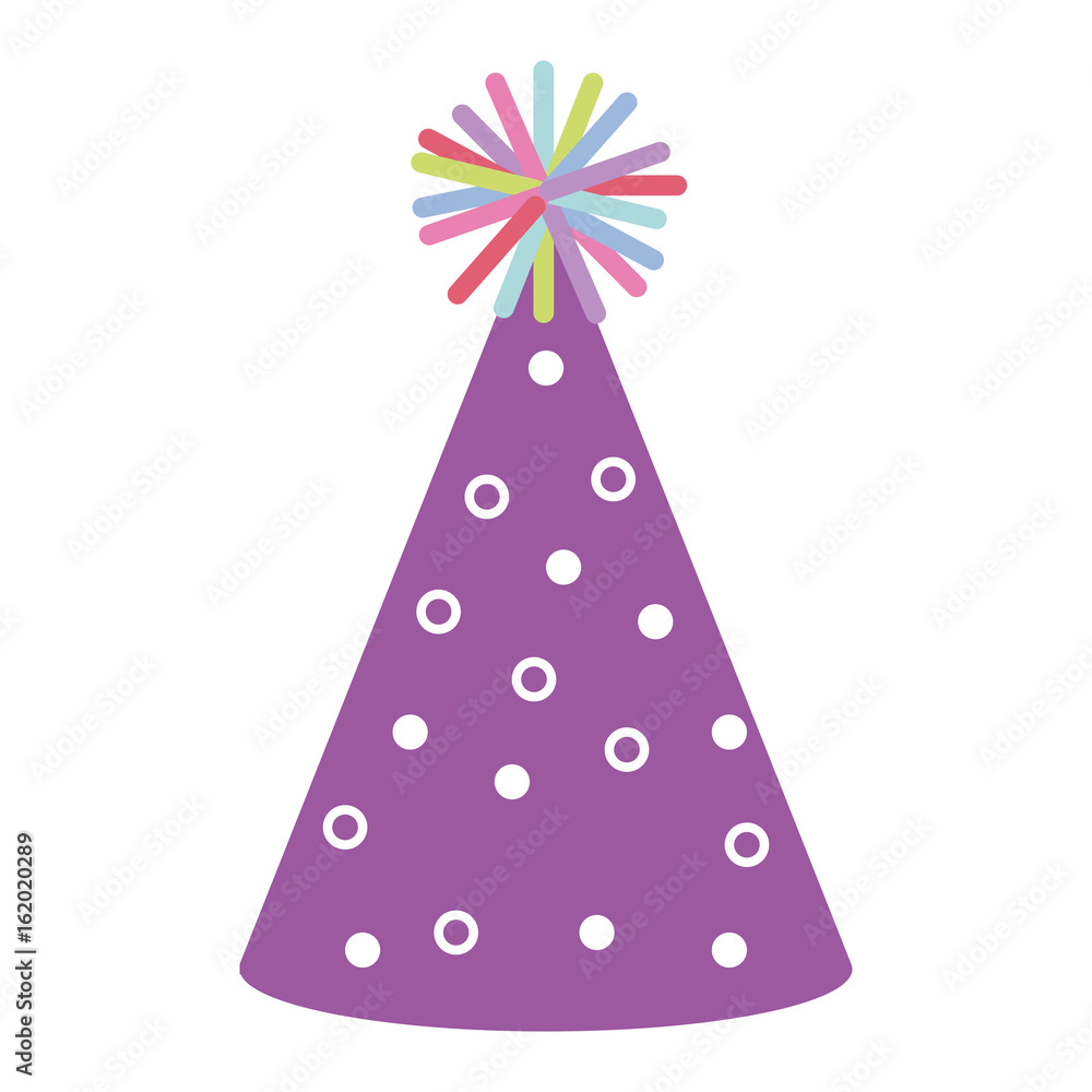Obraz premium Children party decoration icon vector illustration design graphic