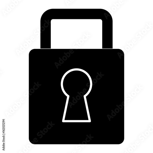 Security lock locked icon vector illustration design graphic
