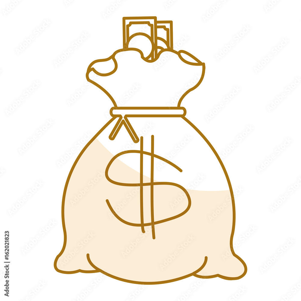 Bank money bag icon vector illustration design graphic Bank money bag icon vector illustration design graphic