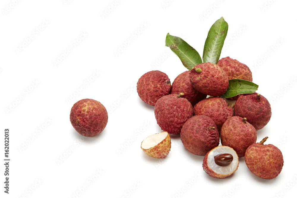 Fresh lychee fruits Fresh lychee fruits