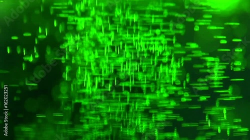 Wallpaper Mural Liquid is bright green in a glass chemical flask: texture and processes of venturi. Reagents in chemical containers: colored chemical experiments. Concept chemistry, laboratory, chemical liquids. Torontodigital.ca